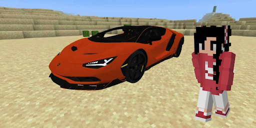 Mod for Minecraft Lamborghini - Image screenshot of android app