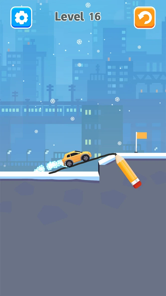 Draw Bridge Games: Save Car - عکس بازی موبایلی اندروید