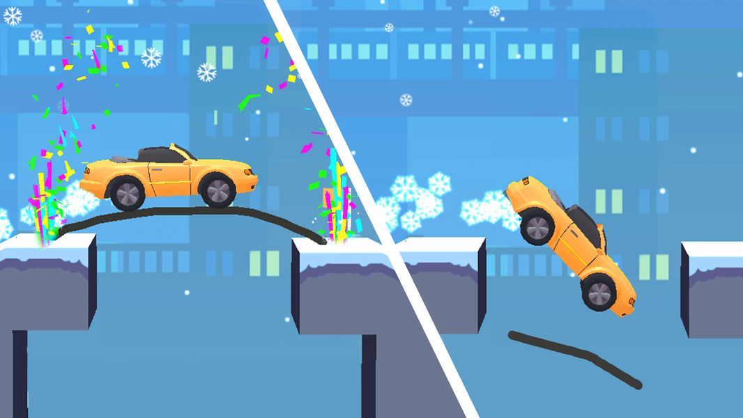 Draw Bridge Games: Car Bridge - عکس بازی موبایلی اندروید