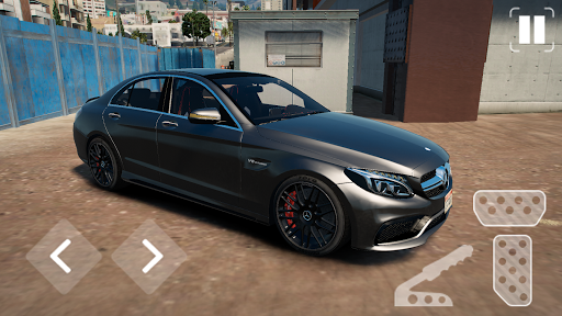 C63 AMG Mercedes:Drift & Drive - Gameplay image of android game