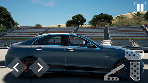 C63 AMG Mercedes:Drift & Drive - Gameplay image of android game