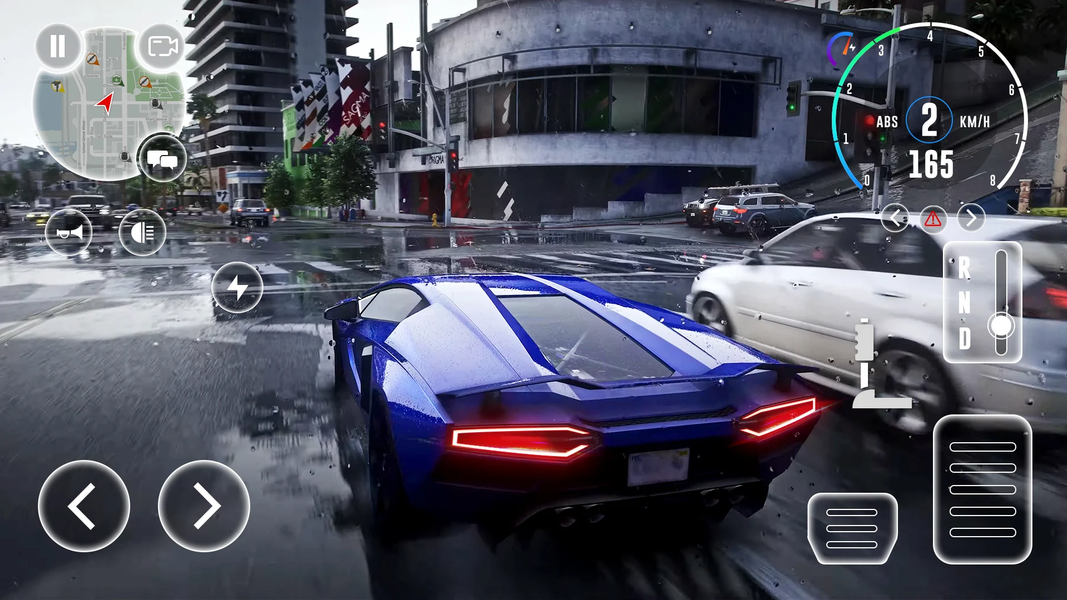 Car Driving City 3D Simulator - Gameplay image of android game