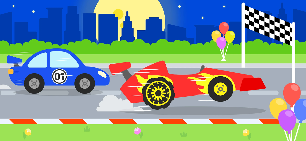 Car Game for Toddlers & Kids 2 - Gameplay image of android game