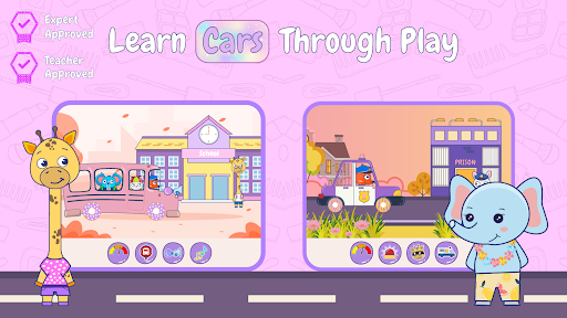 EduKid: Car Games for Girls - Image screenshot of android app
