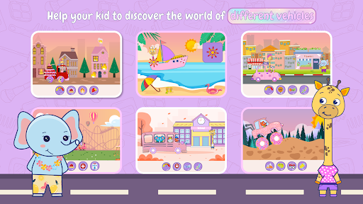 Baby Car Games for Toddlers - عکس برنامه موبایلی اندروید