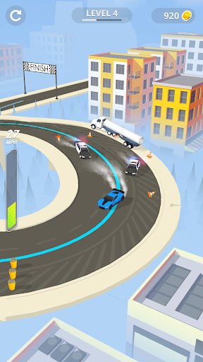 Line Race: Police Pursuit - عکس بازی موبایلی اندروید