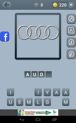 Car Logo Quiz - Gameplay image of android game