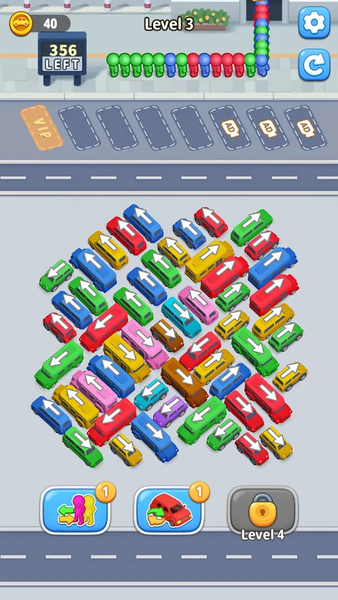 Car Jam Puzzle - Traffic Jam - Gameplay image of android game