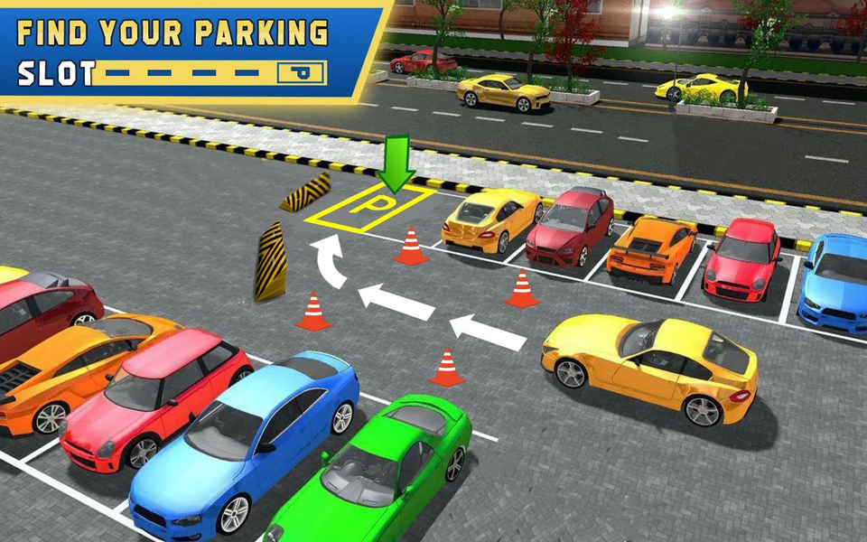 Car Parking games: Car Game 3D - Gameplay image of android game