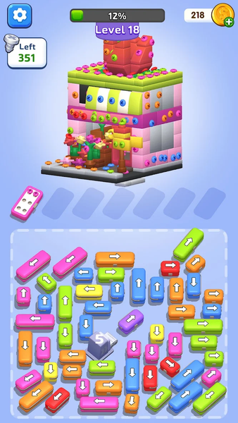 Screw Escape ۳D: Screw Puzzle - عکس بازی موبایلی اندروید