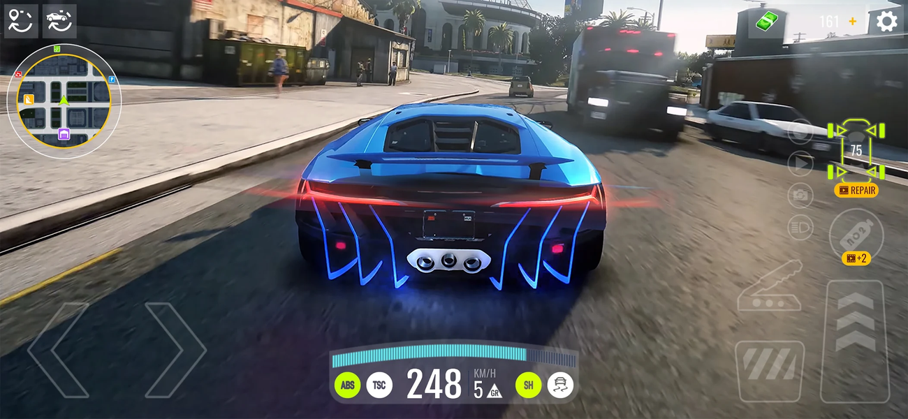 Superfast Cars - Gameplay image of android game