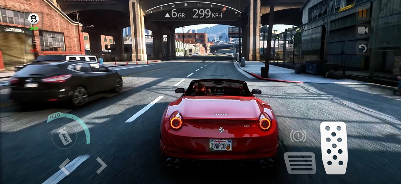 Superfast Cars - Gameplay image of android game