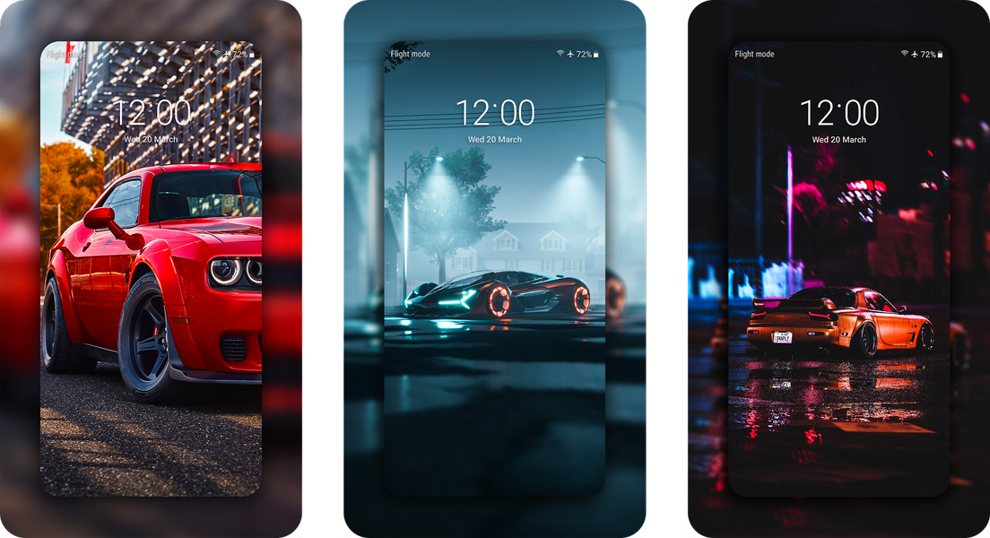 Car Wallpapers ۴K - عکس برنامه موبایلی اندروید