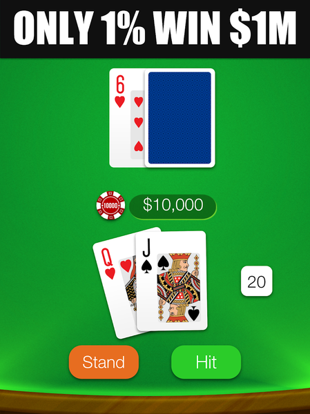 BlackJack 21 - Image screenshot of android app