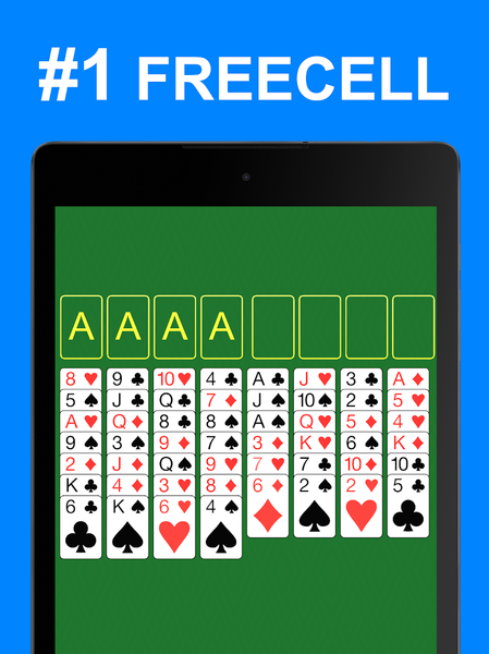 FreeCell Solitaire - Image screenshot of android app