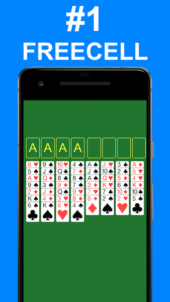 FreeCell Solitaire - عکس برنامه موبایلی اندروید