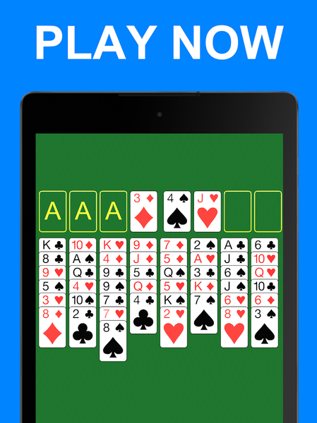 FreeCell Solitaire - Image screenshot of android app