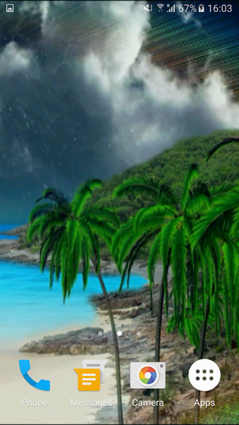 Video Wallpapers: Paradise Islands - Image screenshot of android app
