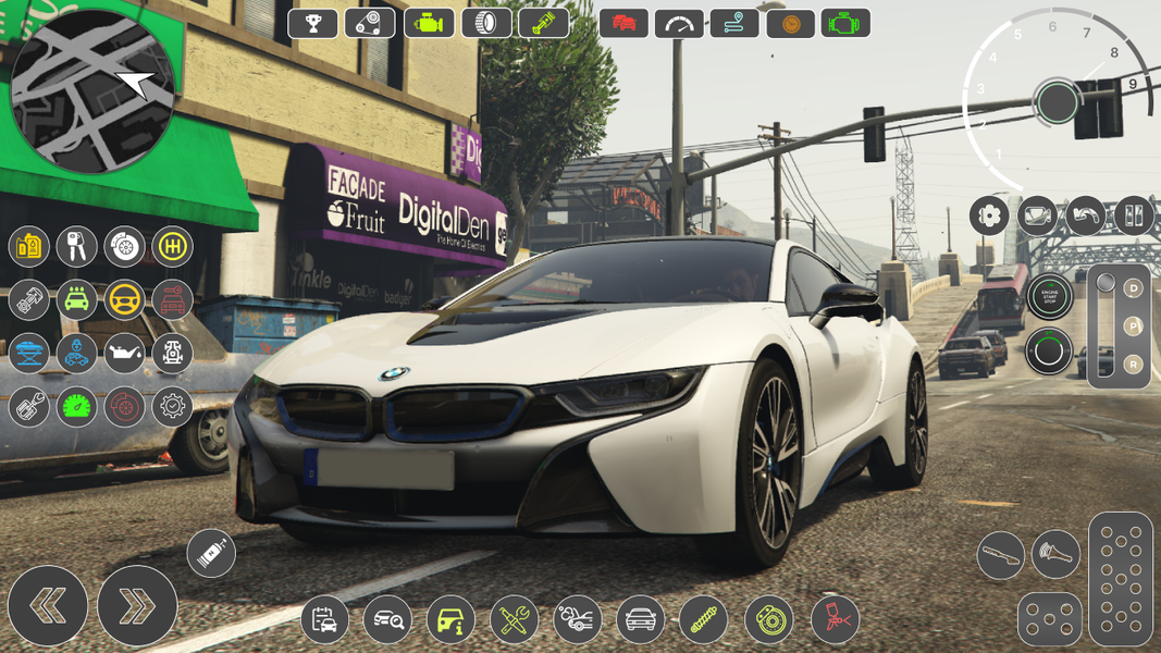 i8 BMW: Drift & Racing Project - Gameplay image of android game