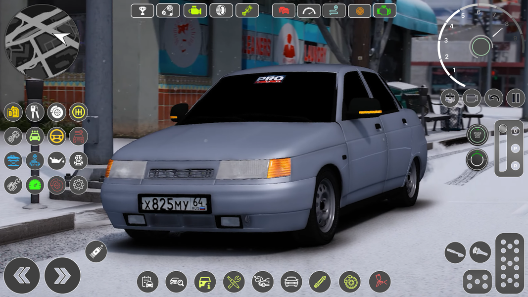 Lada 2110 Special Unit Race - Gameplay image of android game