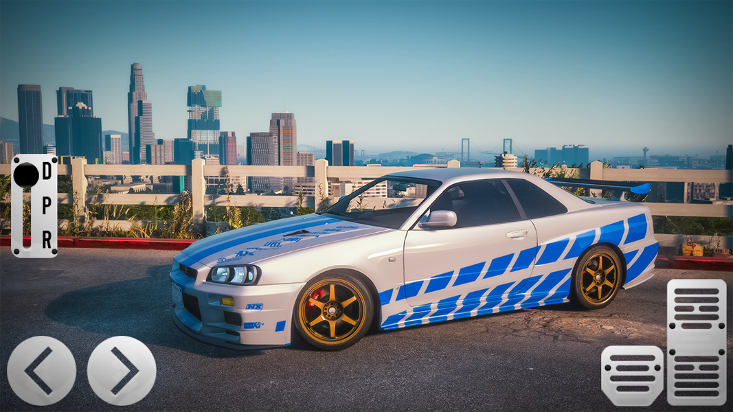 Skyline R34 GTR City Racetrack - عکس بازی موبایلی اندروید