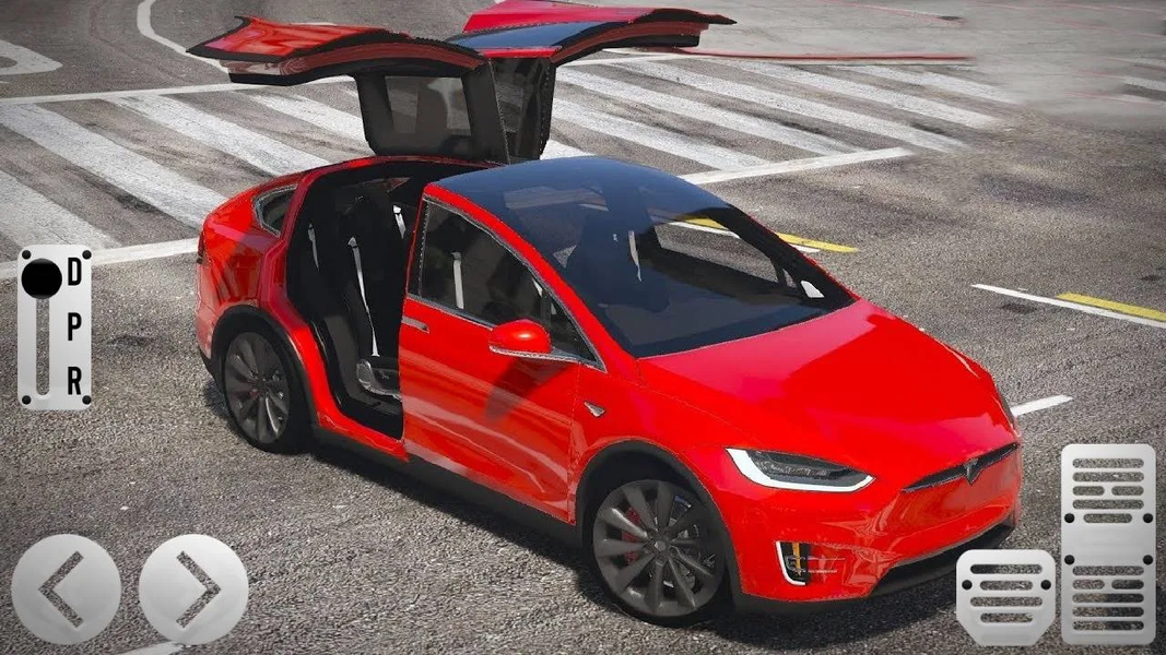 Model X Tesla: Electric Cars - Gameplay image of android game