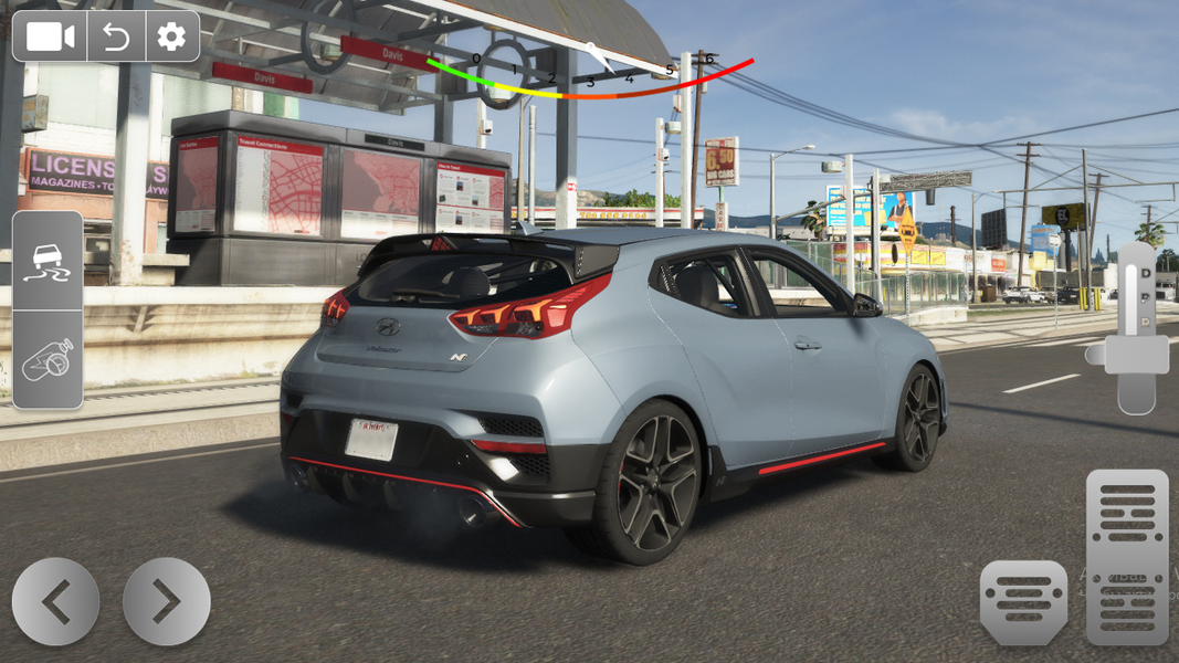 City Driver: Hyundai Veloster - عکس بازی موبایلی اندروید