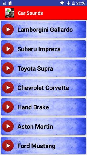 Car Sounds & Ringtones - Image screenshot of android app