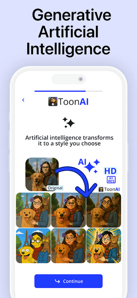 Cartoon Photo Editor ・Toon AI - عکس برنامه موبایلی اندروید