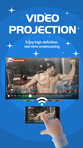 Screen Mirroring: Fast TV Cast - Image screenshot of android app
