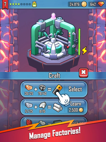 Crush Castle: Idle Tycoon Game - عکس بازی موبایلی اندروید