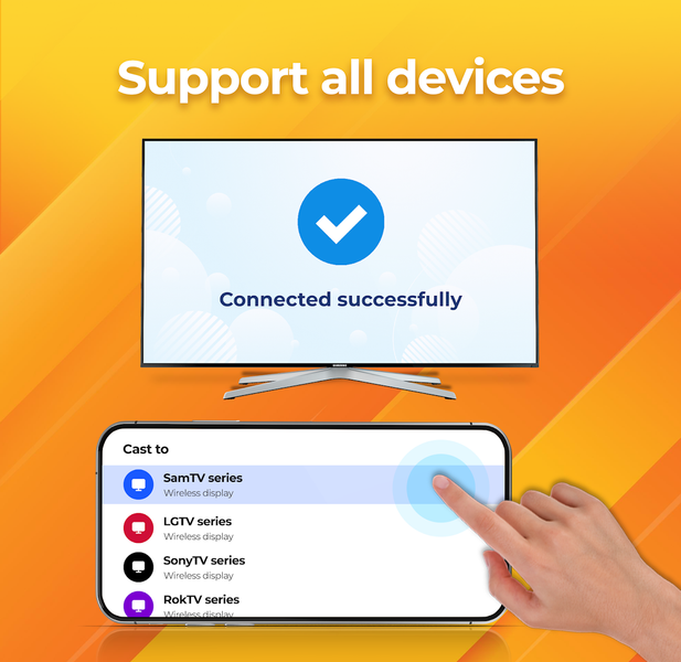 Cast Web Video to TV - عکس برنامه موبایلی اندروید