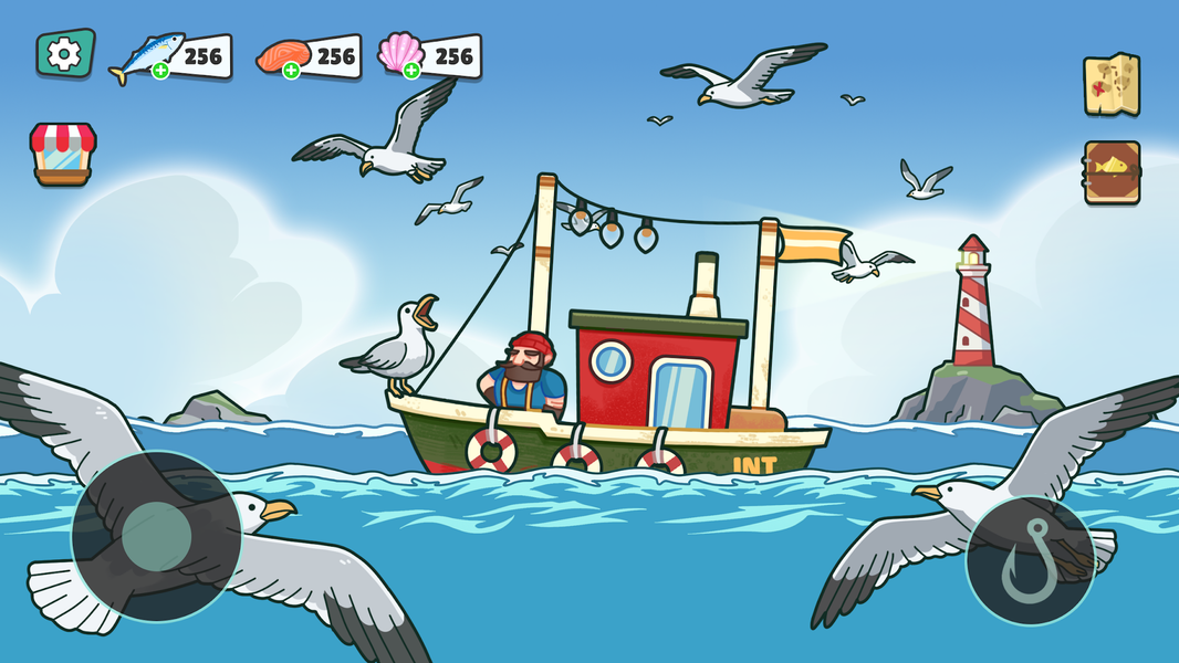 Fish to Feed - Gameplay image of android game