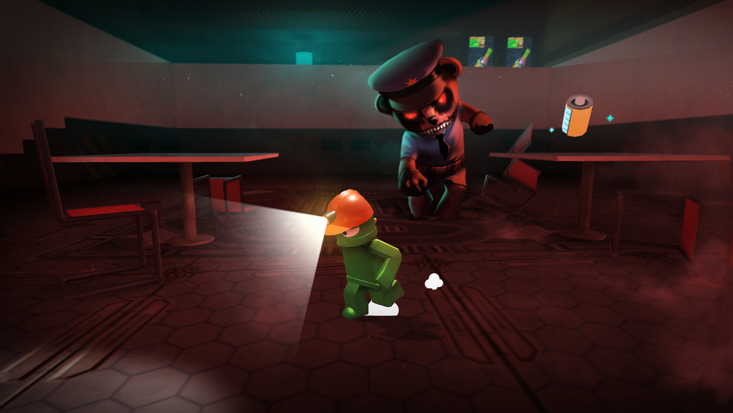 Horror Obby Run: RPO Escape - Gameplay image of android game