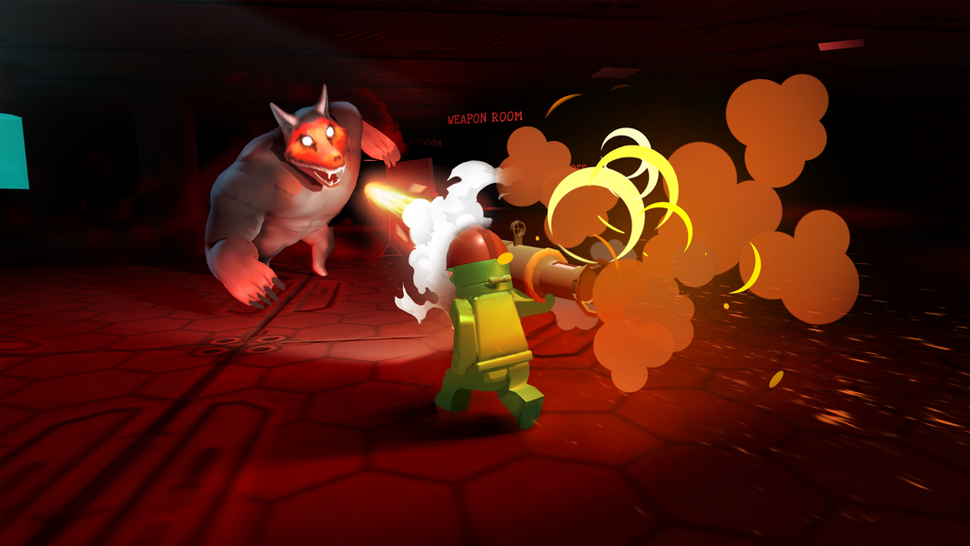 Horror Obby Run: RPO Escape - Gameplay image of android game