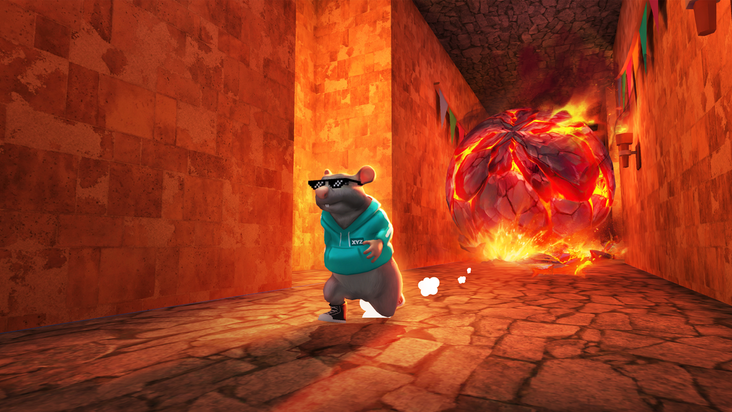 Obby Escape: Prison Rat Dance - عکس بازی موبایلی اندروید