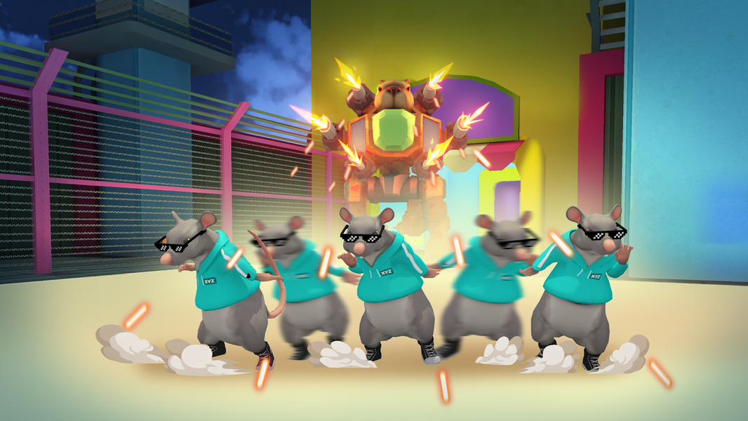 Obby Escape: Prison Rat Dance - عکس بازی موبایلی اندروید