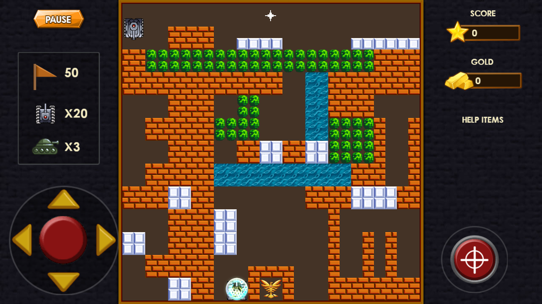 Tank 1990 - Battle Legend - Gameplay image of android game