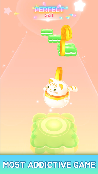 Dancing Meow - Cute Cat - Gameplay image of android game