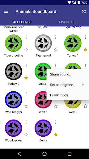 Animals Soundboard - عکس برنامه موبایلی اندروید