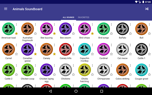 Animals Soundboard - Image screenshot of android app