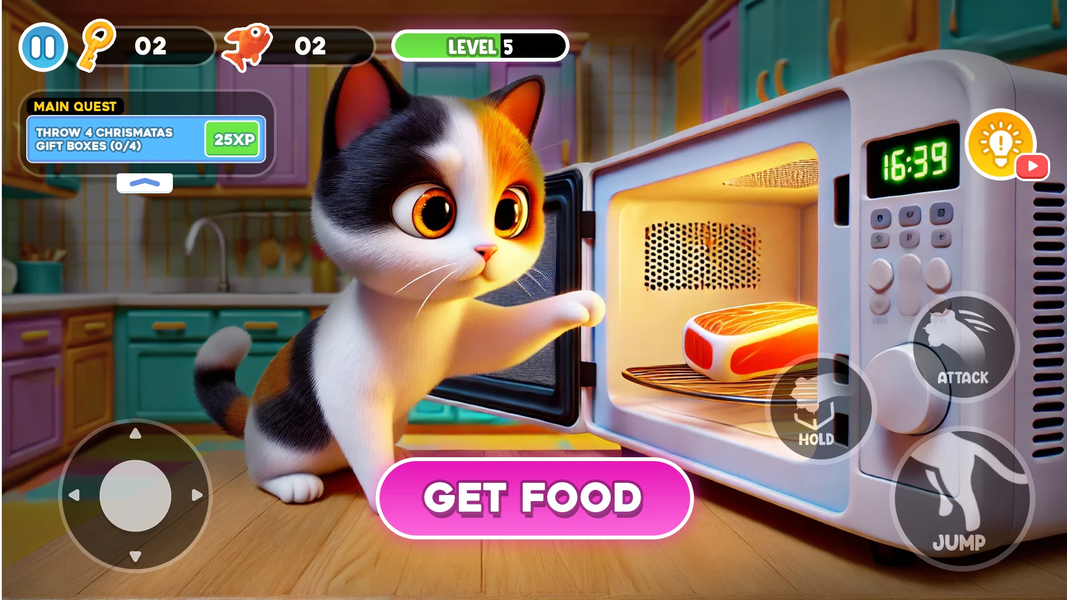 Cat Simulator: Paws & Pranks - عکس بازی موبایلی اندروید