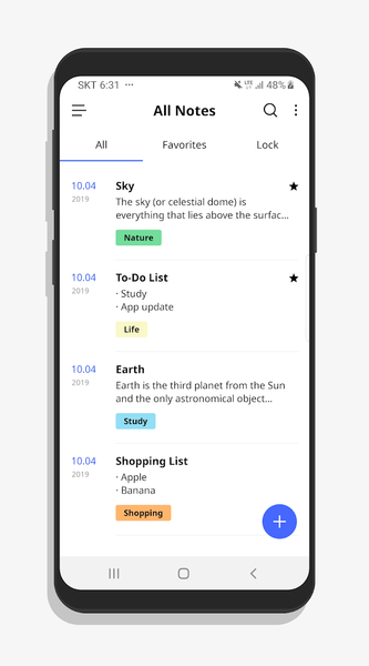 SimpleNote - Notepad, Notes - Image screenshot of android app