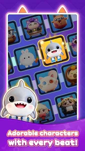 Cat Beats - Tiles Music Games - عکس بازی موبایلی اندروید