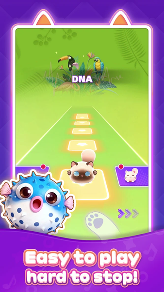 Cat Beats - Tiles Music Games - عکس بازی موبایلی اندروید