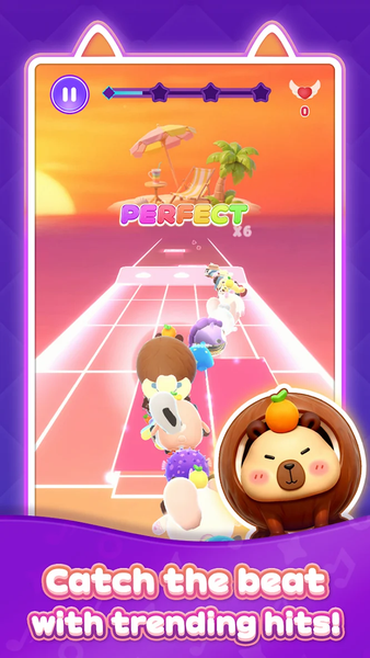 Cat Beats - Tiles Music Games - عکس بازی موبایلی اندروید