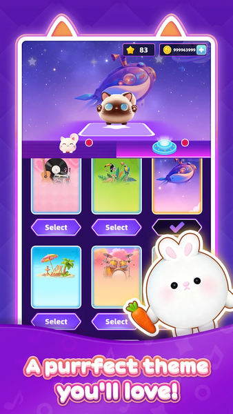 Cat Beats - Tiles Music Games - عکس بازی موبایلی اندروید