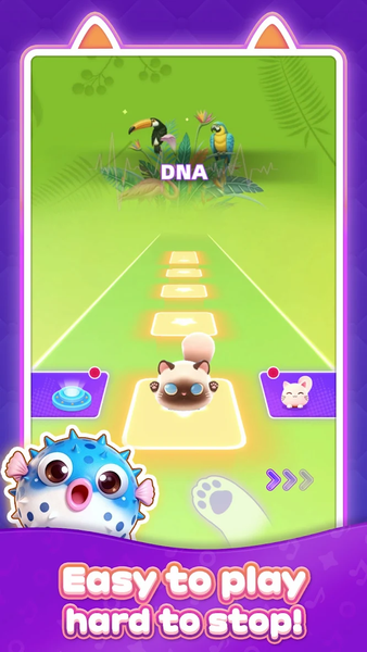 Cat Beats - Tiles Music Games - عکس بازی موبایلی اندروید