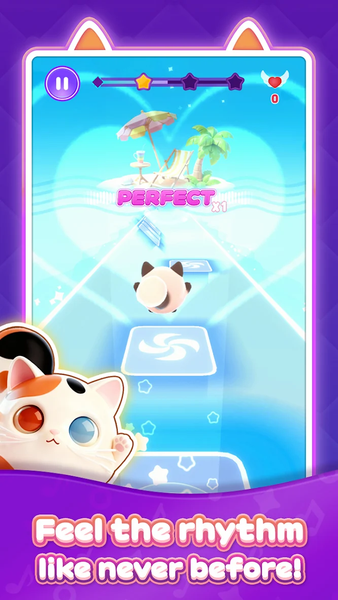 Cat Beats - Tiles Music Games - عکس بازی موبایلی اندروید