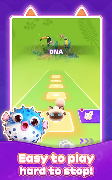Cat Beats - Tiles Music Games - عکس بازی موبایلی اندروید
